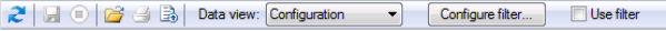 Configuration control toolbar